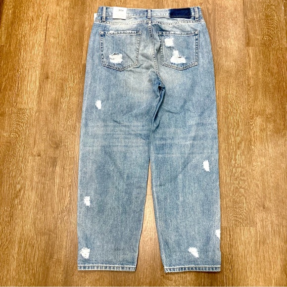 M1858 Women’s Jeans Frida Classic High Rise Straight  Size 8 NWT Light Wash - Picture 3 of 15